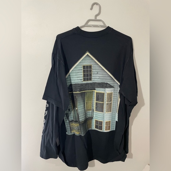 KANYE WEST x Balenciaga DONDA 2 Layer Long Sleeve Shirt - Picture 2 of 2